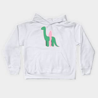 Dinosaur in a Tutu Kids Hoodie